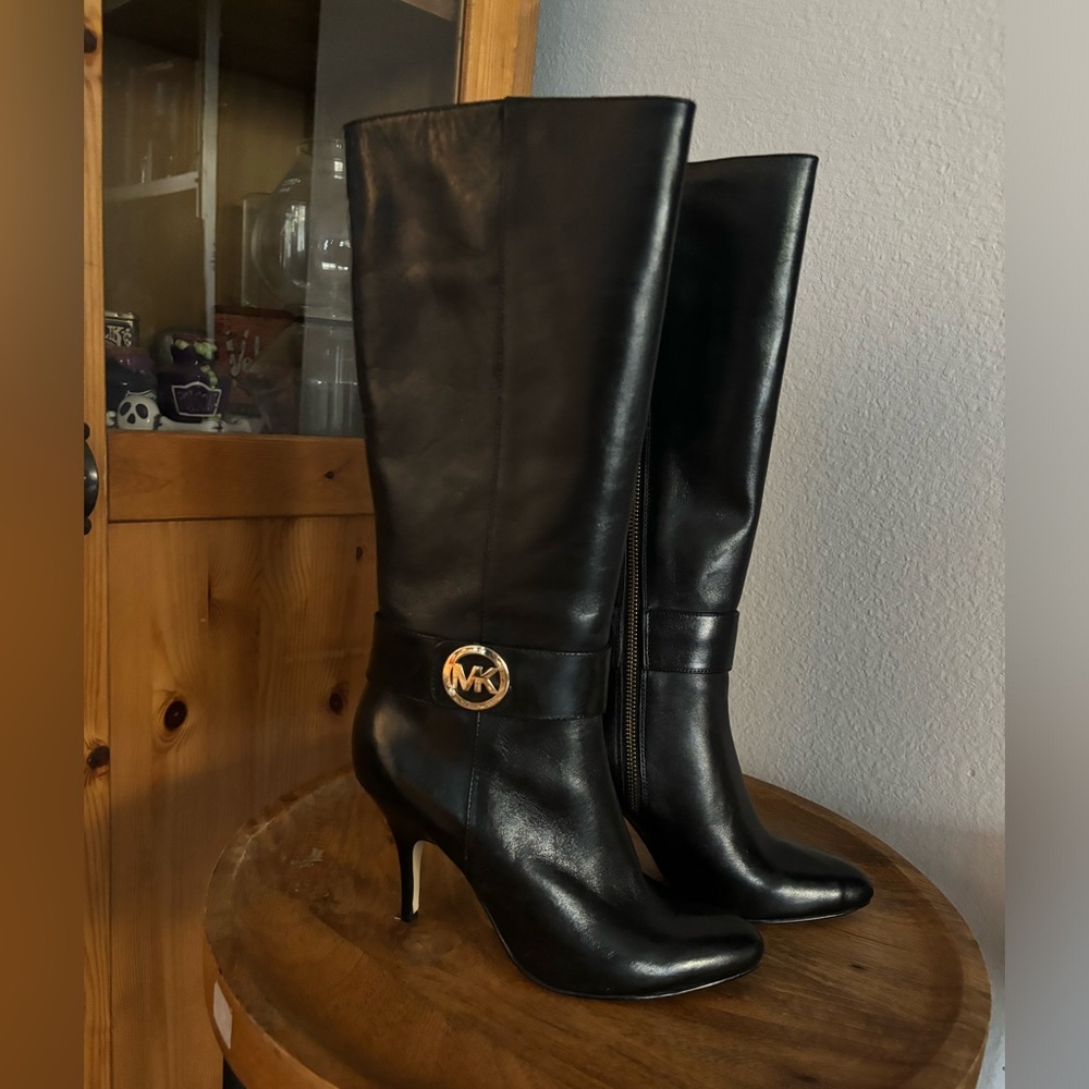 Michael Kors Black Caroline boot 7 1/2